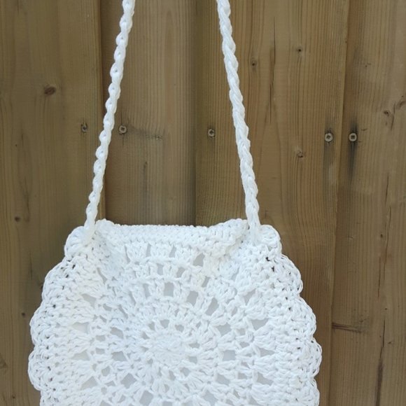Wedding Bag, Crochet Wedding Purse , Evening Bag by Claudia's Crochet Creations - Picture 8 of 13